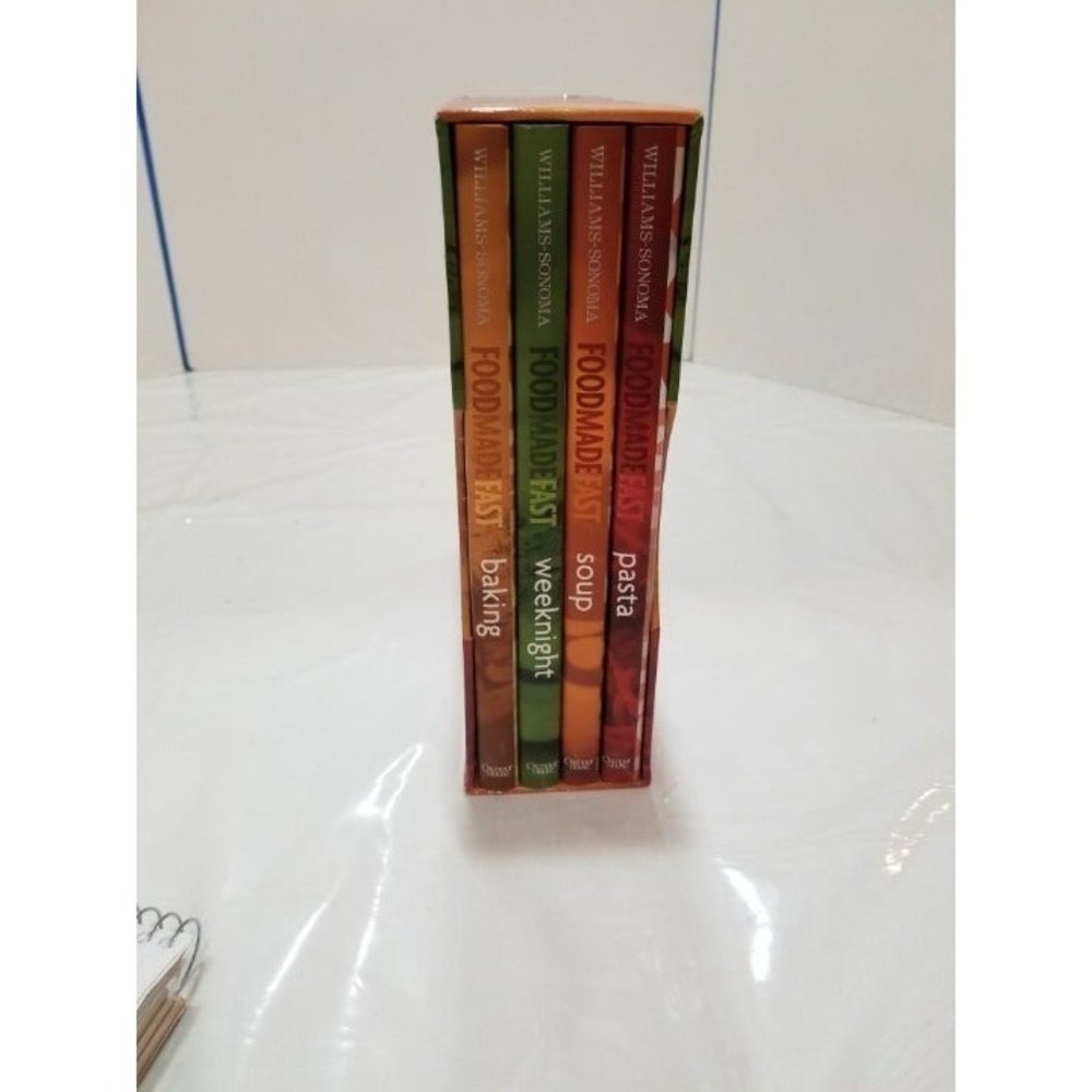 Williams Sonoma Set of 4 Cook Books food made fast bakery, soup, weeknight pasta - Picture 7 of 7